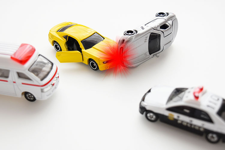 交通事故のイメージ写真